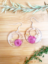 Load image into Gallery viewer, Aimee Floral Round Earrings

